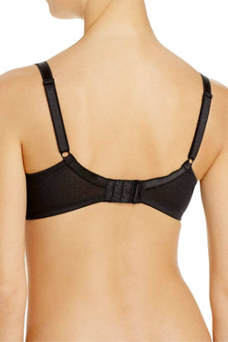 Wacoal Black/Grey Basics Benefits Underwire Bra thumbnail 3