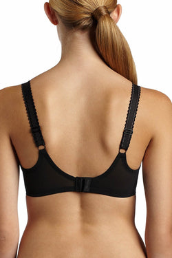 Wacoal Black Slimline Seamless Minimizer Bra thumbnail 4