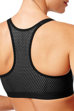 Wacoal Castlerock/Black High Impact Zipper Front Sports Bra thumbnail 2