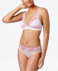 Wacoal Embrace Lace Soft Cup Wireless Bra 852191 Lilac Sachet thumbnail 2