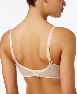 Wacoal Feather Full Figure Sheer-embroidery Underwire Bra 85121 Sand (Nude 5) thumbnail 2