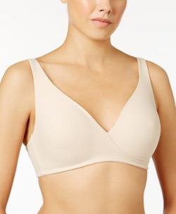 Wacoal How Perfect Full Figure Wire Free Bra in Naturally Nude thumbnail 4