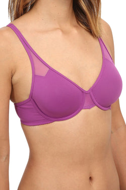 Wacoal Hyacinth-Violet Seamless Body-By-Wacoal Underwire Bra thumbnail 4