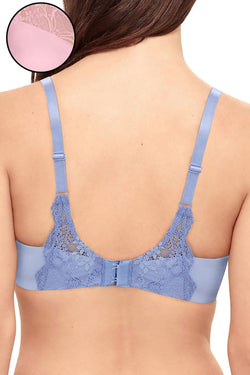 Wacoal Lace Impression Lace Trim Bra in Blush thumbnail 2