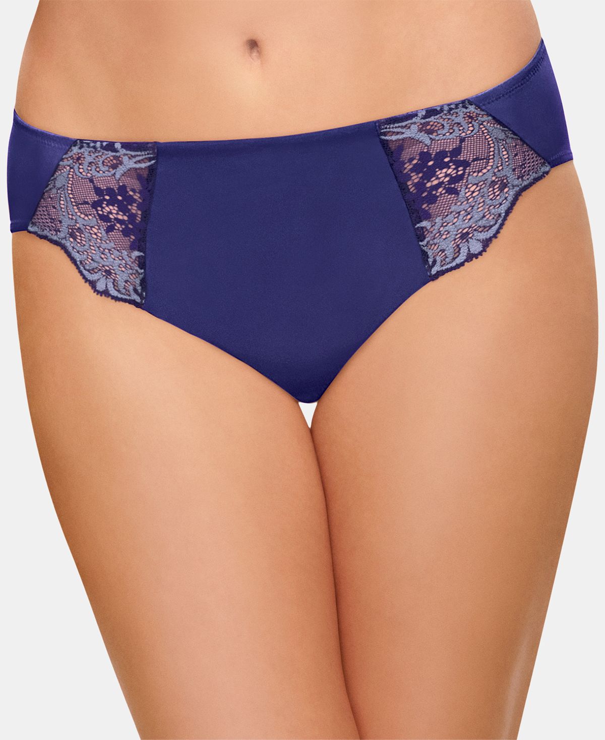 Wacoal Lace Impression Sheer Lace Brief 841257 Patriot Blue