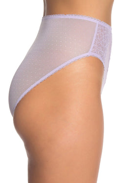 Wacoal Pastel Lilac Retro Chic High Cut Brief thumbnail 2