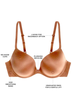 Wacoal Pecan Subtle Sensuality T-Shirt Bra thumbnail 2