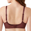 Wacoal Retro Chic Full-figure Underwire Bra 855186 Up To I Cup Marron