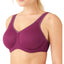 Wacoal Sport High-impact Underwire Bra 855170 Up To H Cup Purple Potion W/heather Rose