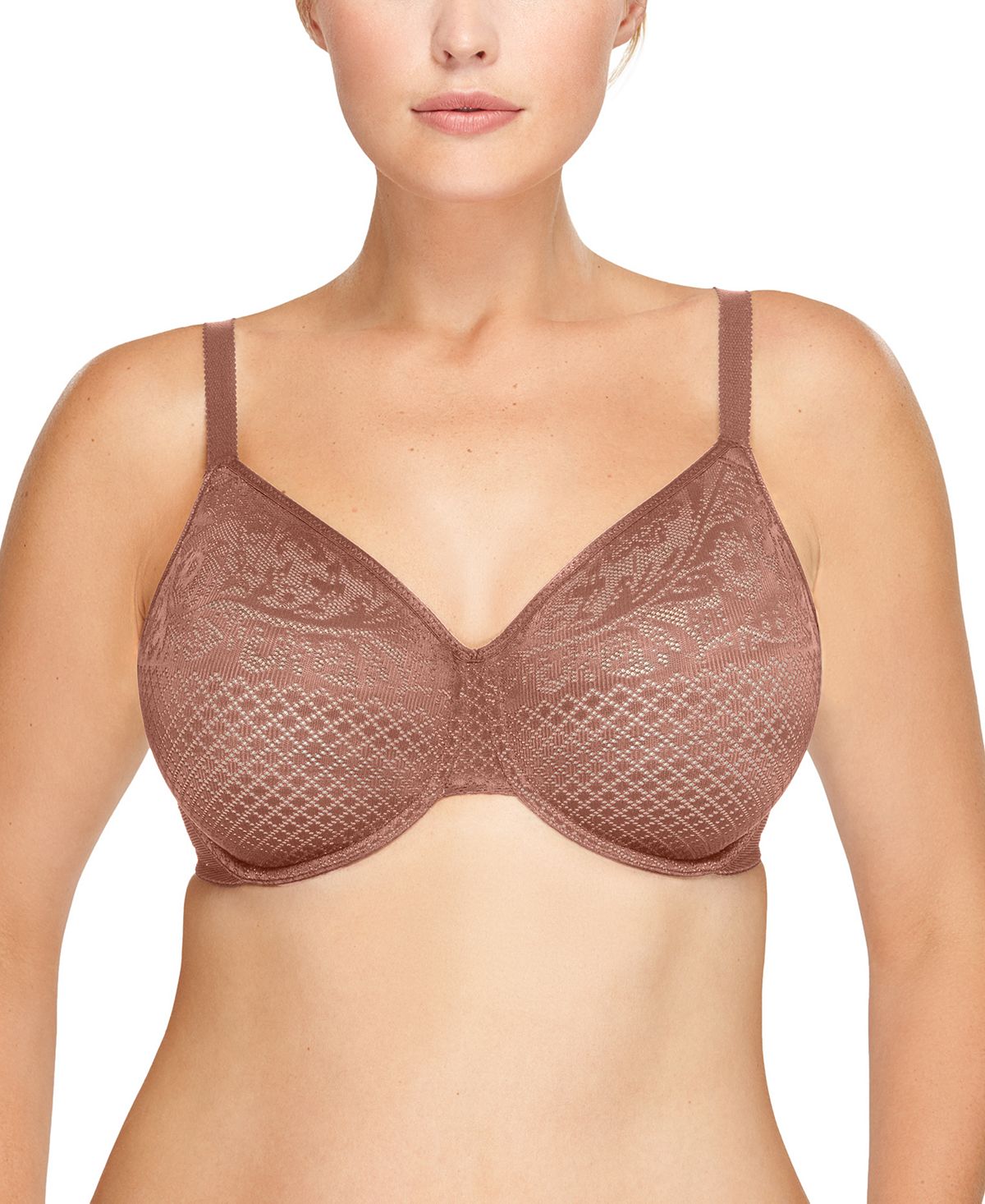 Wacoal Visual Effects Minimizer Bra 857210 Up To H Cup Clove (Nude 3)
