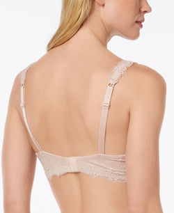 Wacoal Vivid Encounter Lace-trim Contour Bra 853395 Rose Dust thumbnail 2