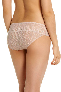 Wacoal Vivid Encounter Sheer Lace Bikini in Rose Dust thumbnail 4