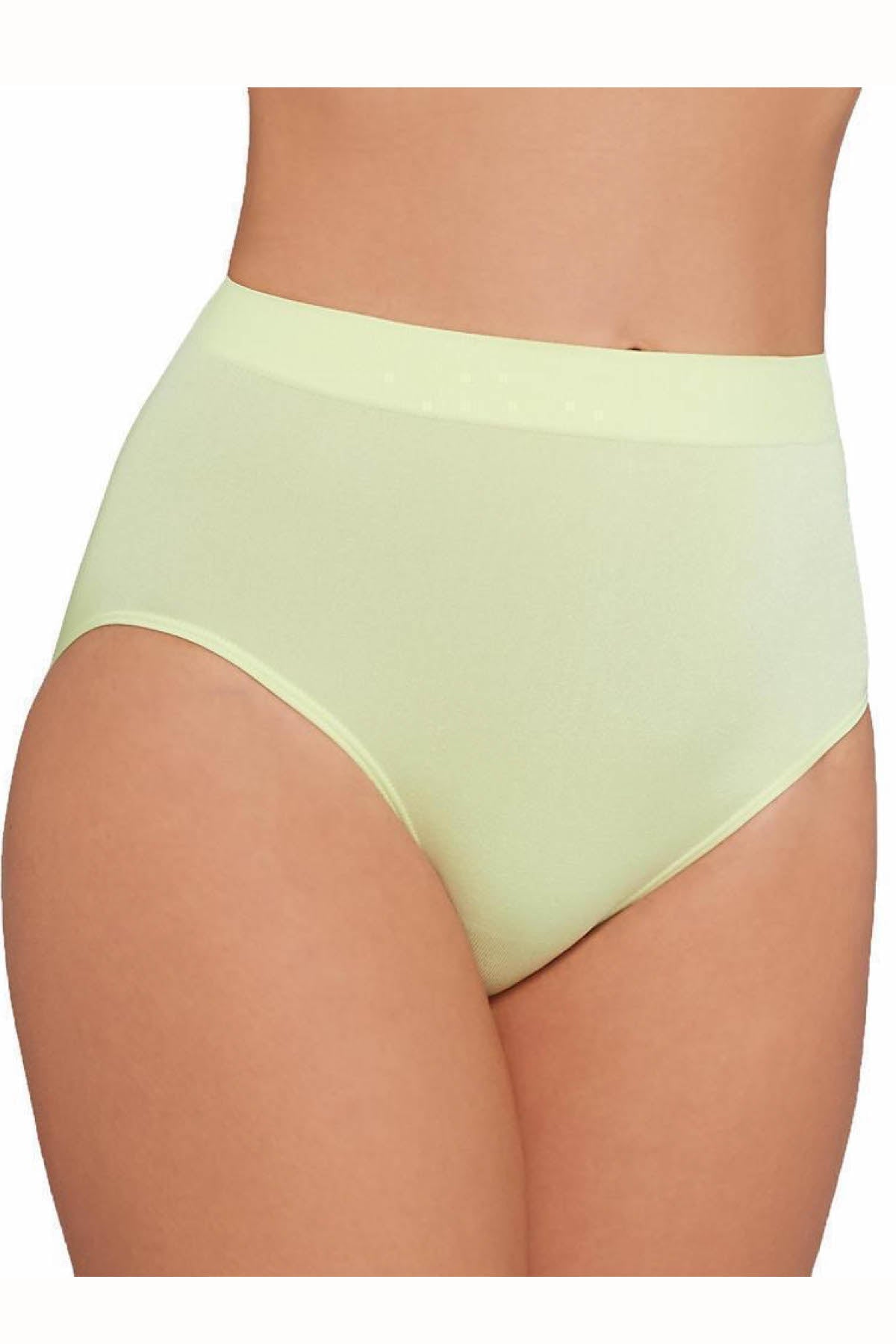 Wacoal White-Jade B-Smooth High-Cut Brief