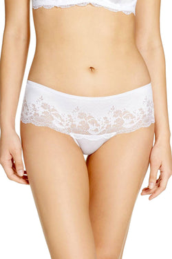 Wacoal White Lace Affair Tanga-Thong thumbnail 3