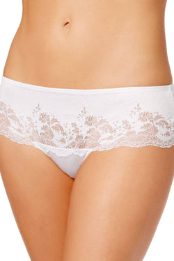 Wacoal White Lace Affair Tanga-Thong thumbnail 4