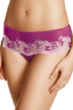 Wacoal Wild-Aster/Lilac Lace-Affair Tanga thumbnail 1