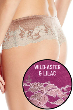 Wacoal Wild-Aster/Lilac Lace-Affair Tanga thumbnail 2