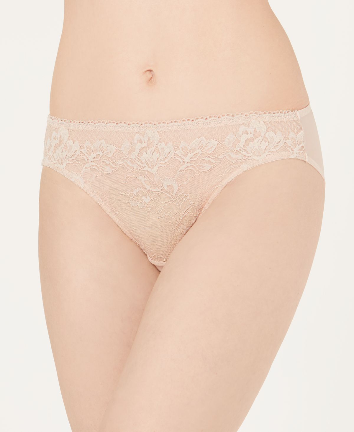 Wacoal Wo Lace To Love Bikini 843297 Rose Dust