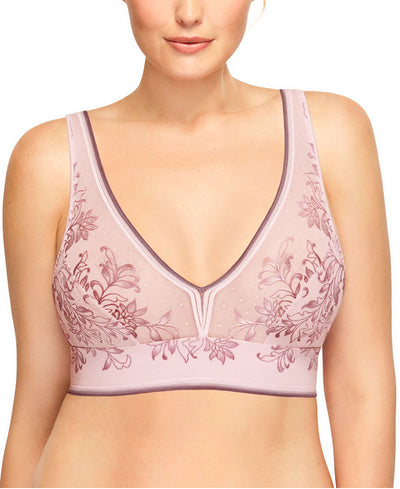 Wacoal Wo Net Effect Soft Cup Bra 810340 Ballerina Multicolored