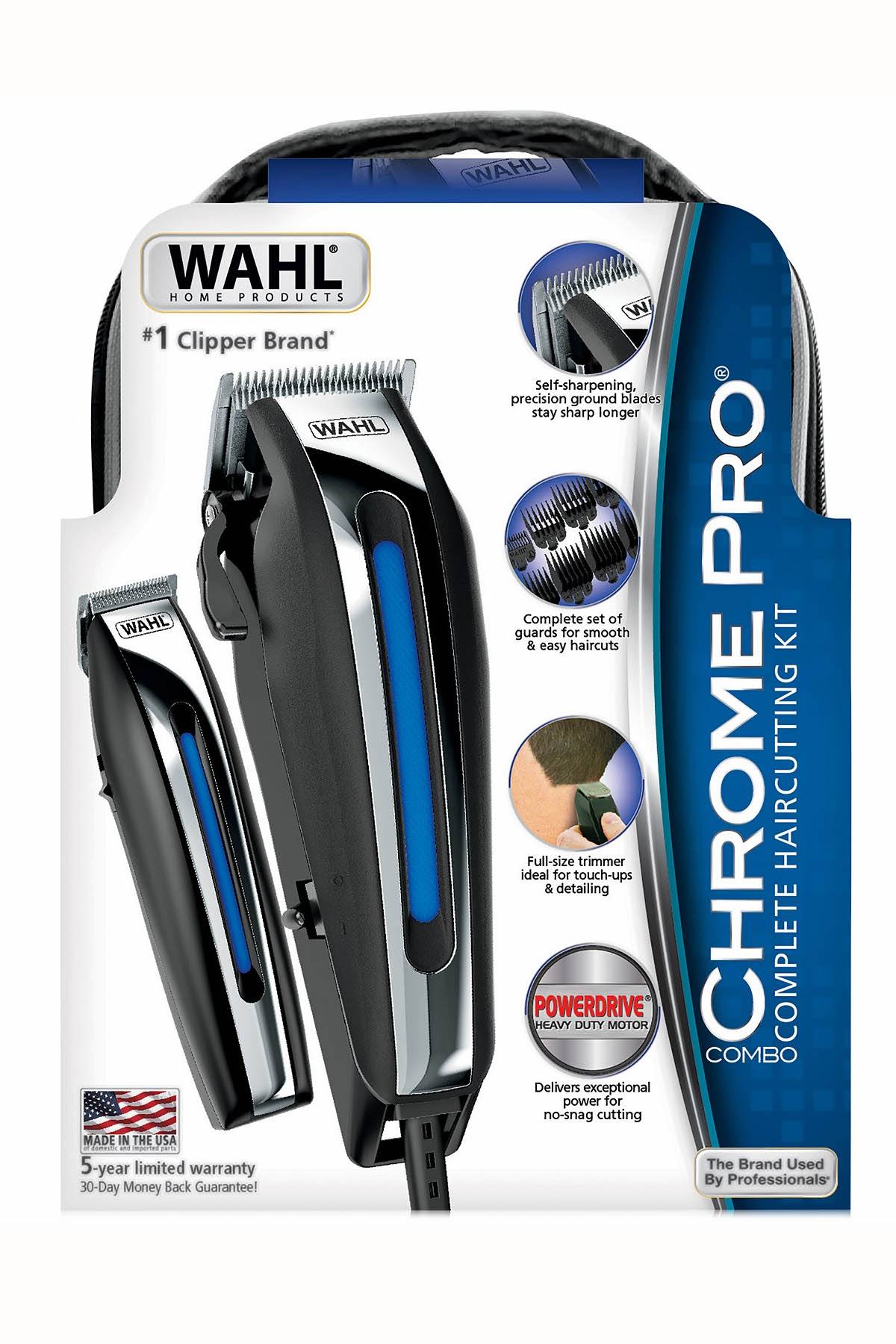 Wahl Chrome Pro Complete Haircutting Combo Kit