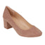 Wanted Taupe Amelia Block-Heel Pumps