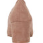 Wanted Taupe Amelia Block-Heel Pumps