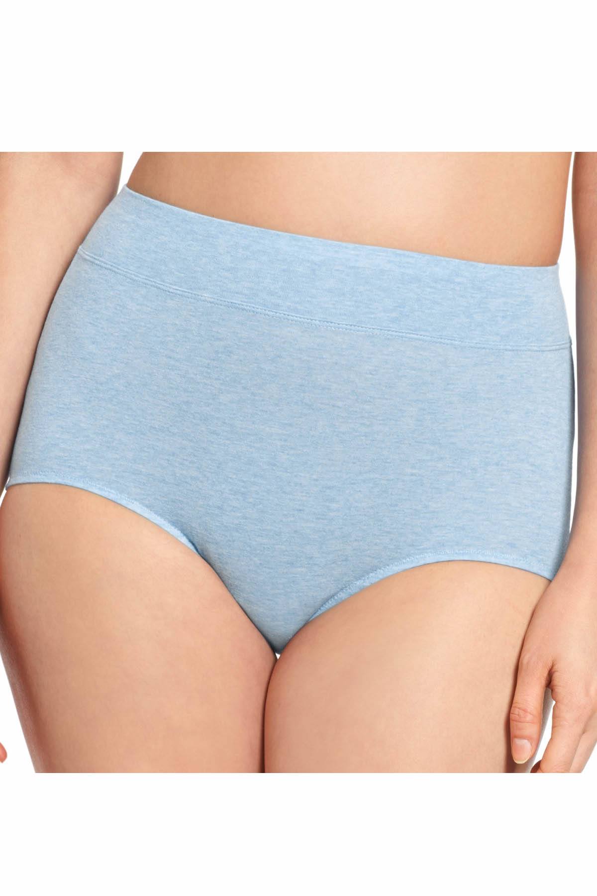 Warner's Chambray-Heather No Pinching No Problems Cotton Brief