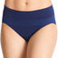 Warner's Navy No-Pinching No-Problems Striped Seamless Hipster