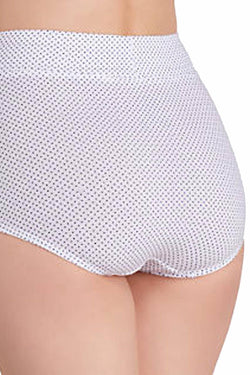 Warner's Navy-Pindot No Pinching No Problems Cotton Brief thumbnail 4