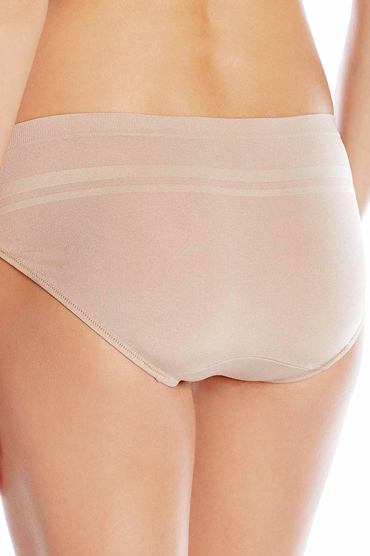 Warner's Toasted-Almond No-Pinching No-Problem Seamless Bikini