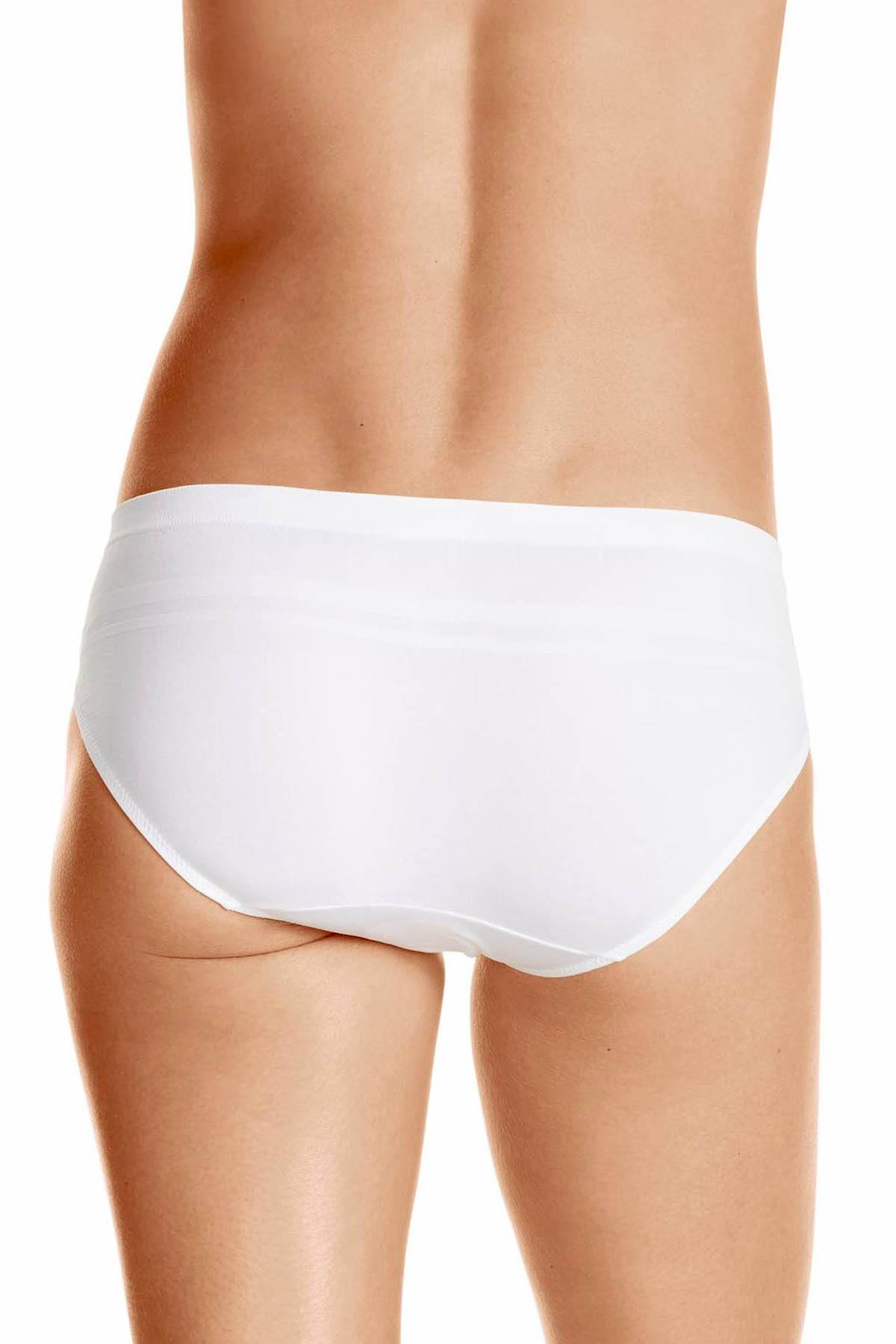 Warner's White No-Pinching No-Problem Seamless Bikini