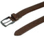 Weatherproof Big And Tall Belt With Single Prong Buckle Brown