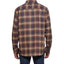 Weatherproof Vintage Antique Plaid Flannel Shirt Nutmeg