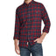 Weatherproof Vintage Brushed Antique Flannel Plaid Shirt Admiral