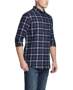 Weatherproof Vintage Brushed Flannel Shirt Admiral thumbnail 3