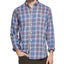 Weatherproof Vintage Button-down Plaid Shirt Sapphire