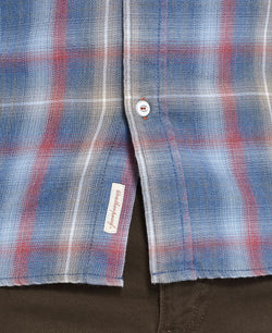 Weatherproof Vintage Button-down Plaid Shirt Sapphire thumbnail 4