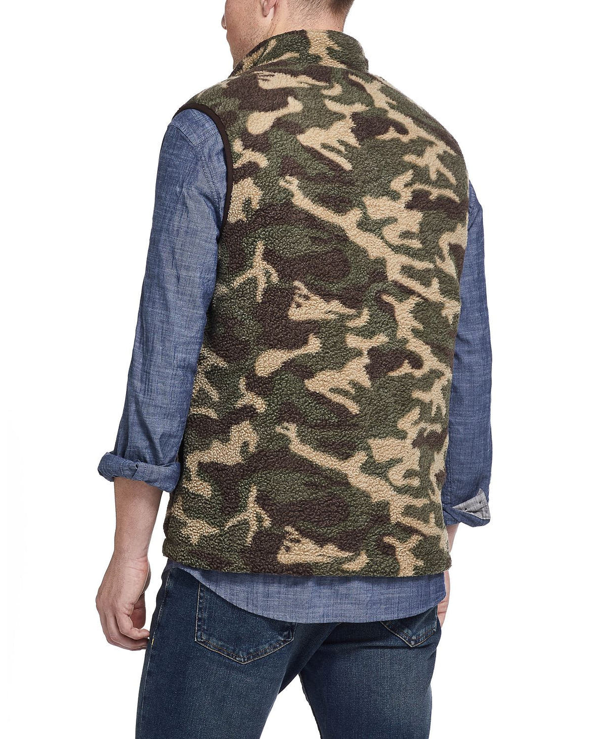 Weatherproof Vintage Camo Vest Green