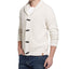 Weatherproof Vintage Jersey Lined Cardigan With Toggles Ecru