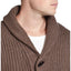 Weatherproof Vintage Jersey Lined Cardigan With Toggles Taupe Heather