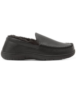 Weatherproof Vintage Moccasin Slippers Black thumbnail 2