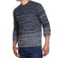 Weatherproof Vintage Ombre Roll Crew Sweater Black Marl