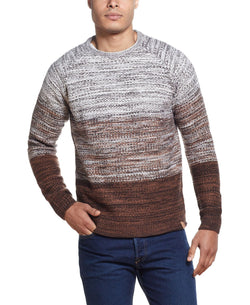 Weatherproof Vintage Ombre Roll Crew Sweater Carbon Marl thumbnail 1