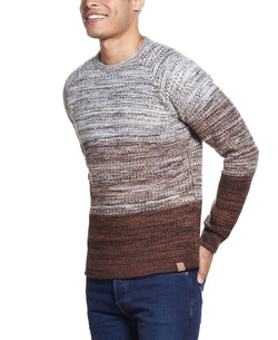 Weatherproof Vintage Ombre Roll Crew Sweater Carbon Marl thumbnail 2