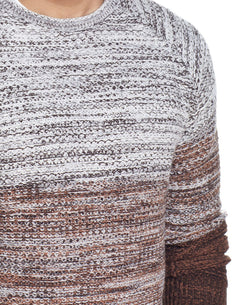 Weatherproof Vintage Ombre Roll Crew Sweater Carbon Marl thumbnail 3