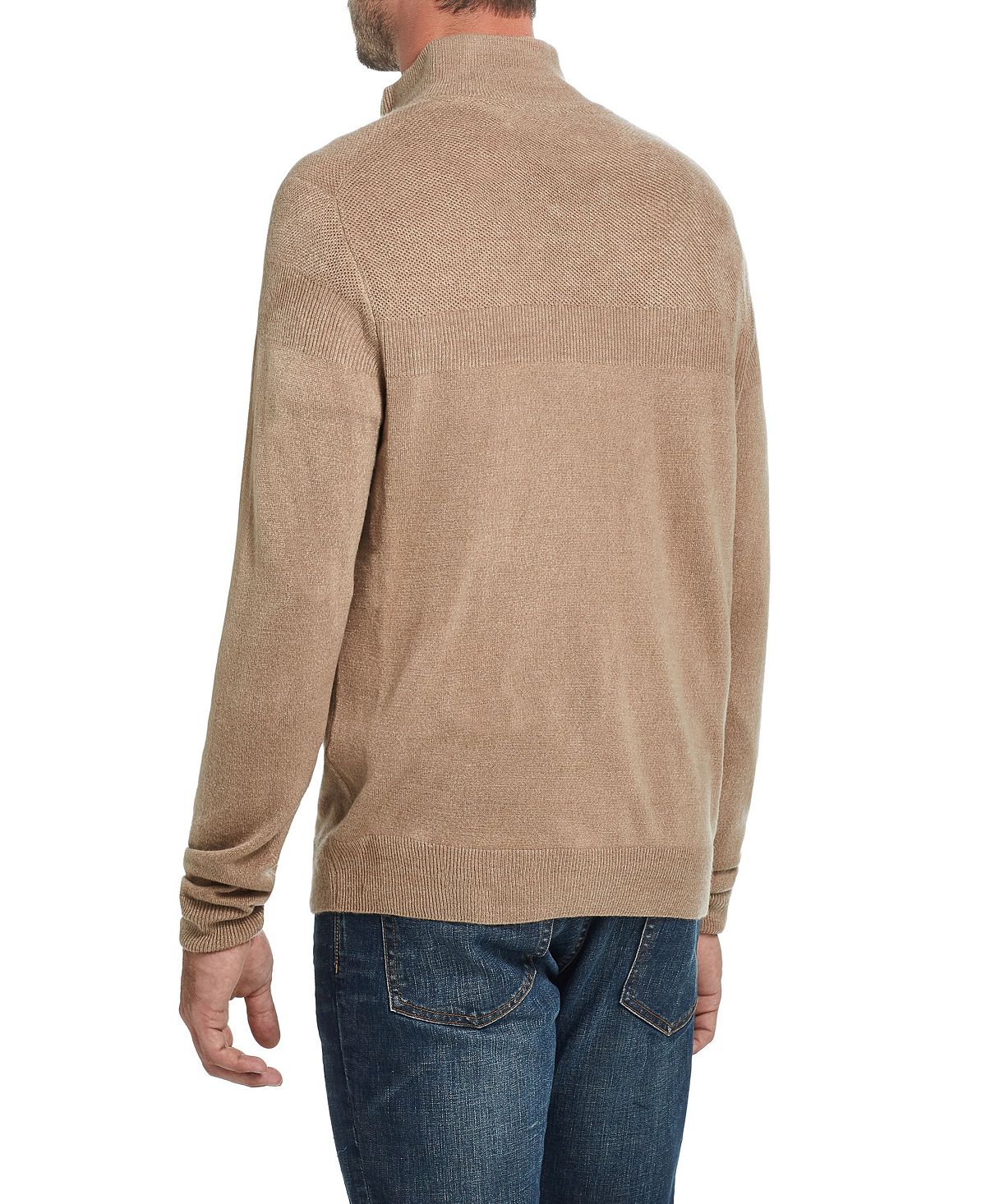 Weatherproof Vintage Soft Touch 1/4 Zip Sweater Sand