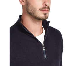 Weatherproof Vintage Soft Touch Quarter-zip Sweater True Navy thumbnail 4
