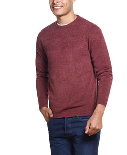 Weatherproof Vintage Soft Touch Stripe Crew Neck Sweater Brick thumbnail 2