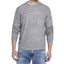 Weatherproof Vintage Soft Touch Stripe Crew Neck Sweater Gray Marl