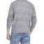 Weatherproof Vintage Soft Touch Stripe Crew Neck Sweater Gray Marl